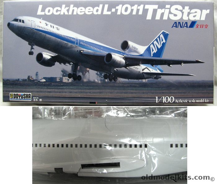 Doyusha 1/100 Lockheed L-1011 Tristar - ANA, 100-TR-4000 plastic model kit